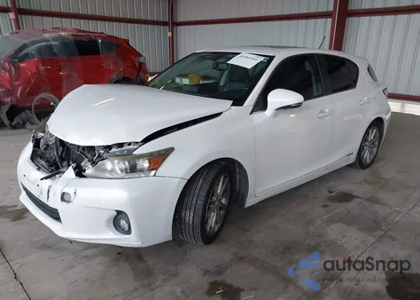 2011 Lexus Ct 200H Premium from USA, damaged, VIN JTHKD5BH4B2043565